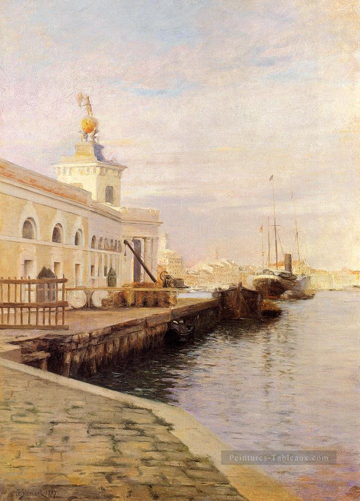 Vue de Venise paysage Julius LeBlanc Stewart Peintures à l'huile